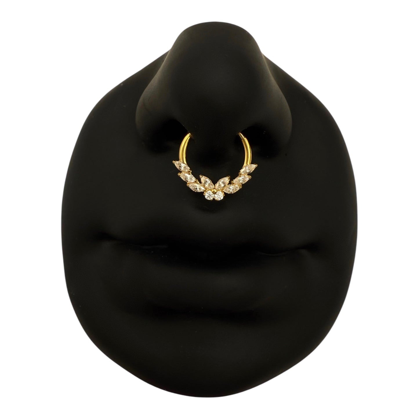 Flora Luxe – Titan Clicker mit Zirkonia