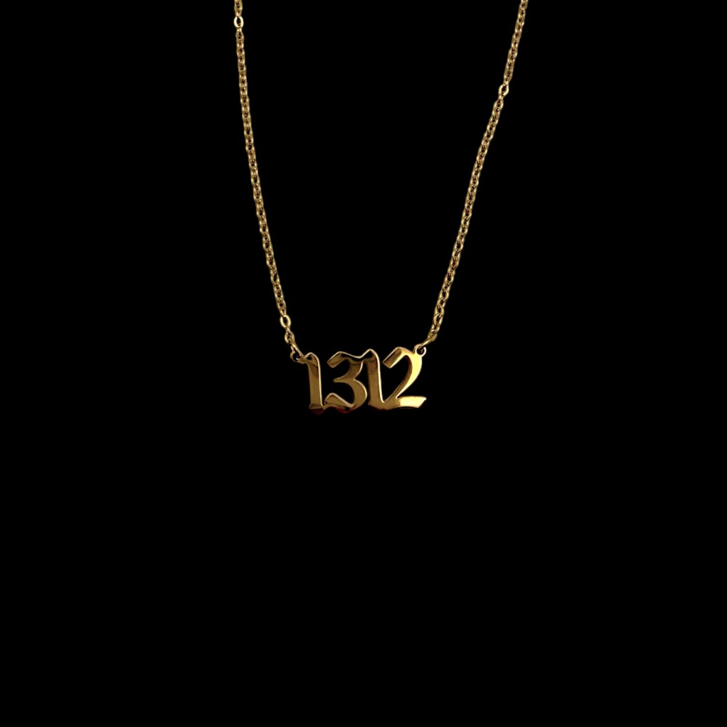 1312 / ACAB Kette | Statement Kette in Silber