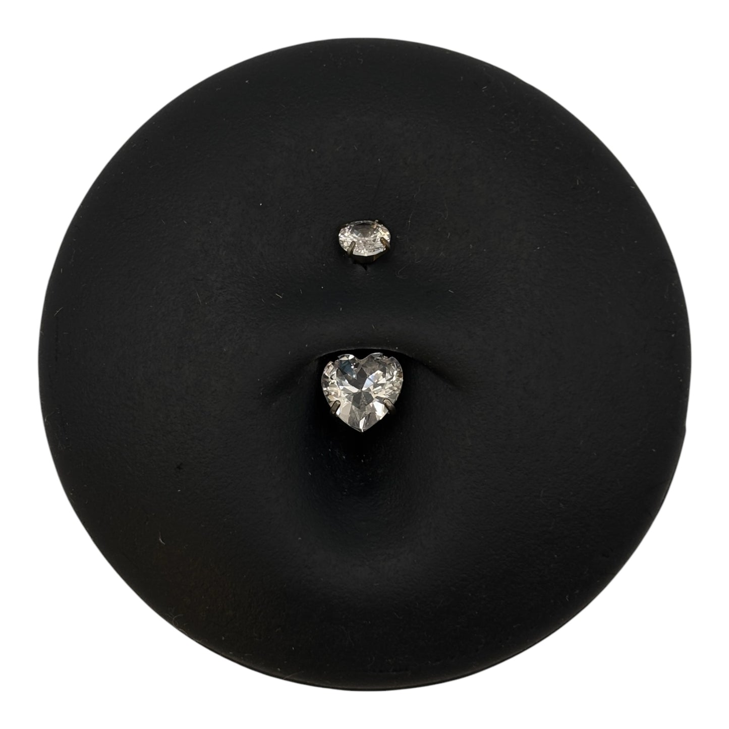 Diamond Heart Bauchnabelstecker
