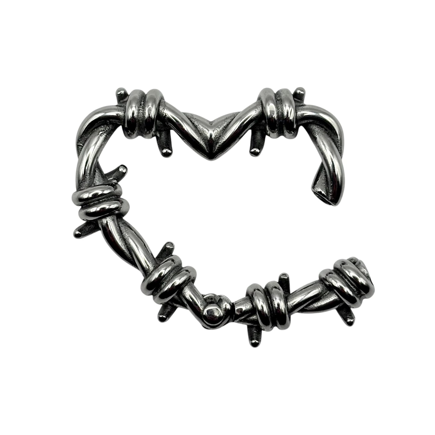 Barbed Heart Ear Weights (Pair)