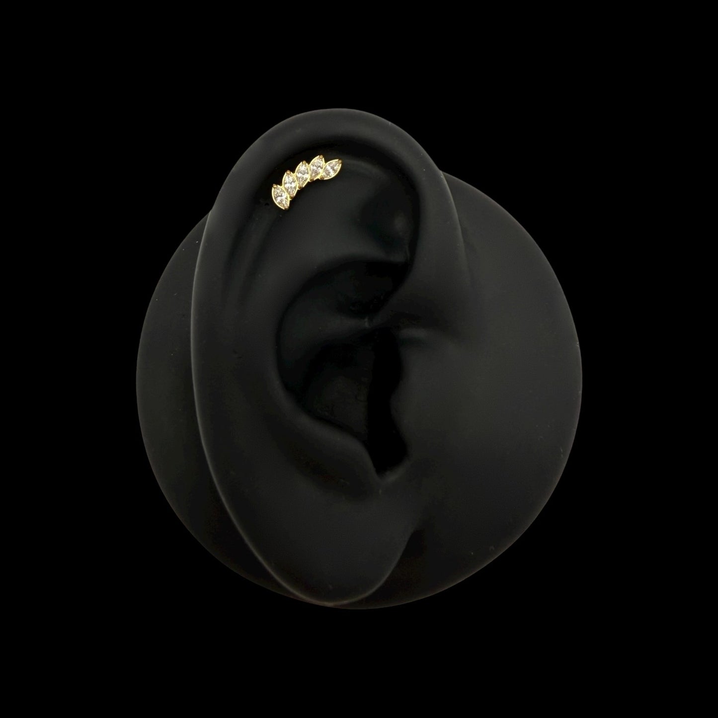 Marquise Crystal Labret