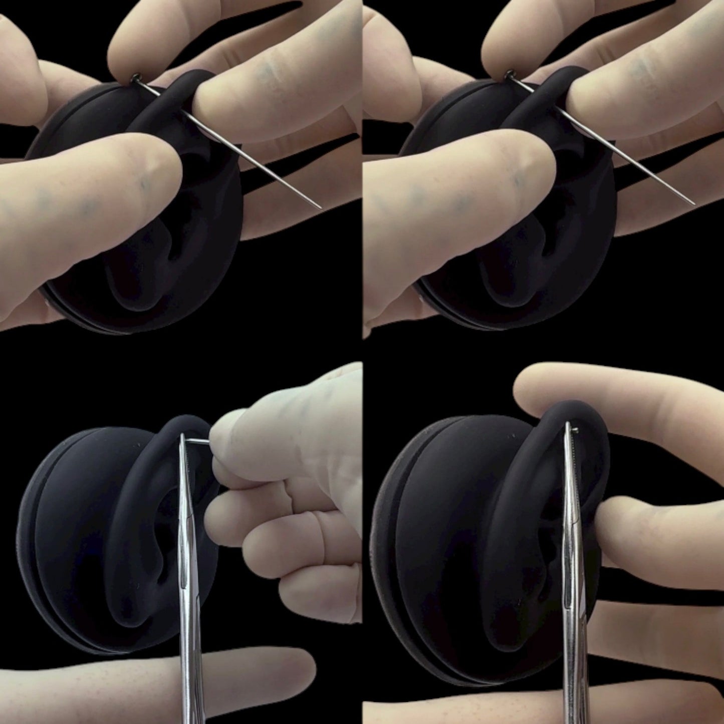 Piercing Tool Set | 4-teiliges Werkzeug Set für Zuhause