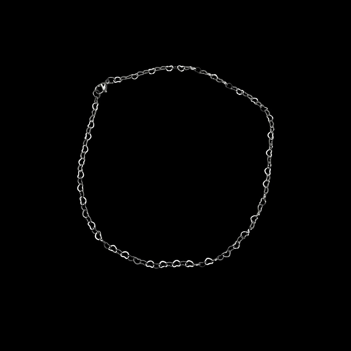 Heart Choker Edelstahl | Y2K Herz-Kette