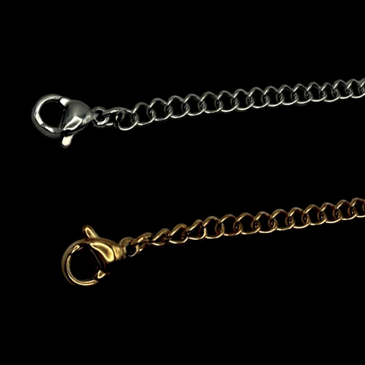Verlängerungskette Edelstahl | Ketten-Extender in Gold & Silber