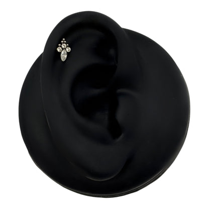 Crystal Crown Labret