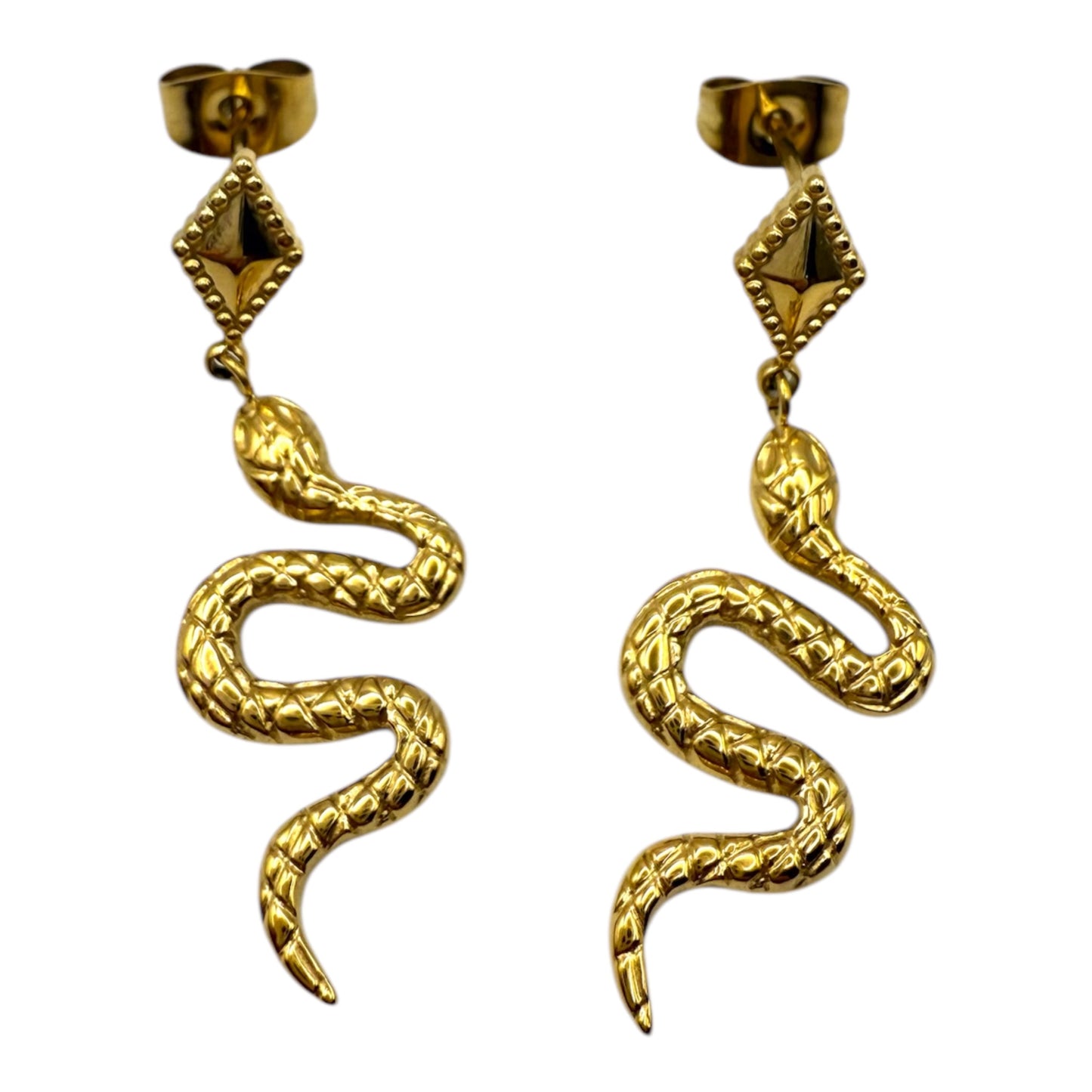 Venom Drop – Snake Statement Earrings (Paar)