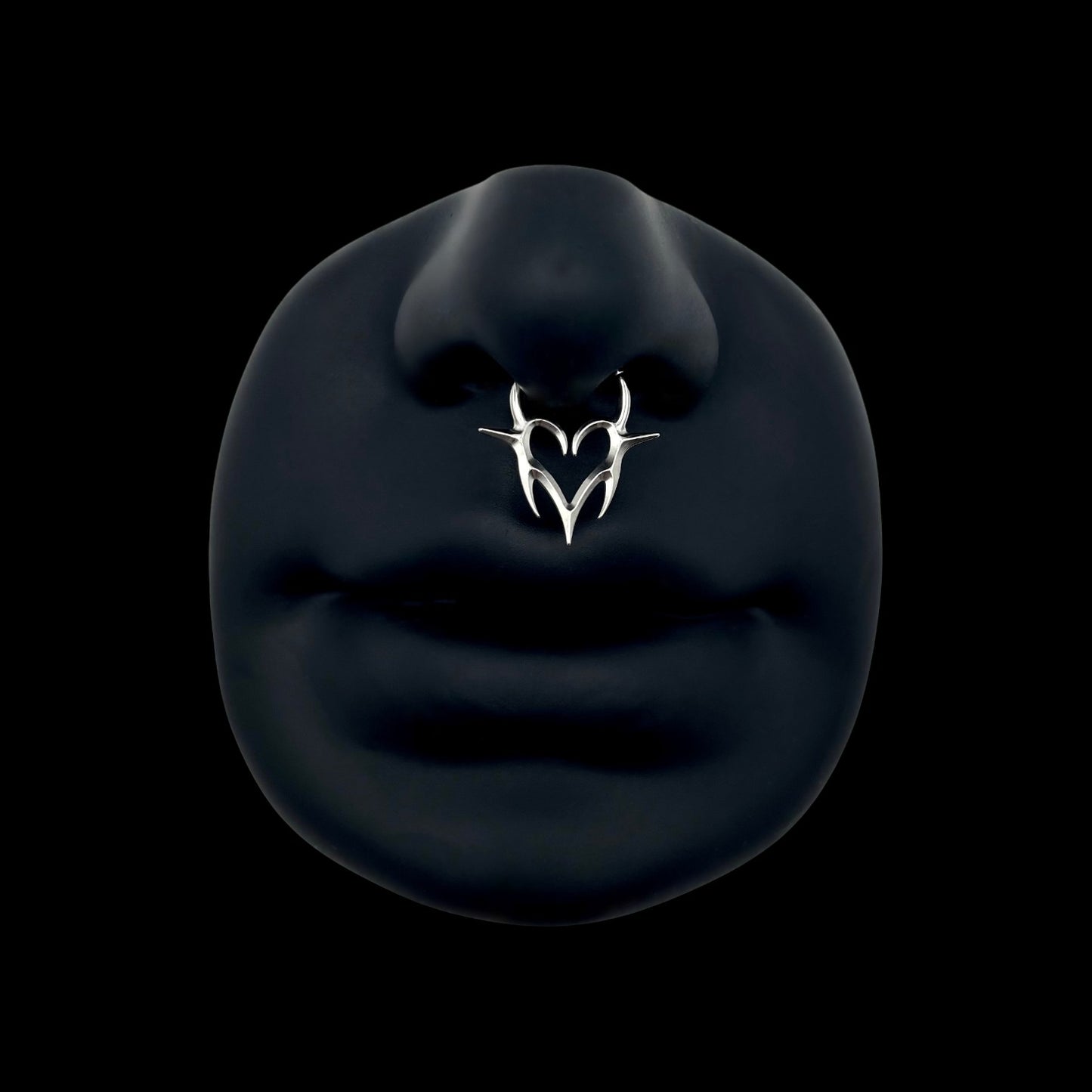 Tribal Heart Septum Clicker