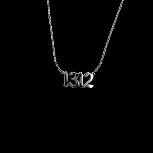 1312 / ACAB Kette | Statement Kette in Silber