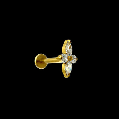 Crystal Blossom Labret