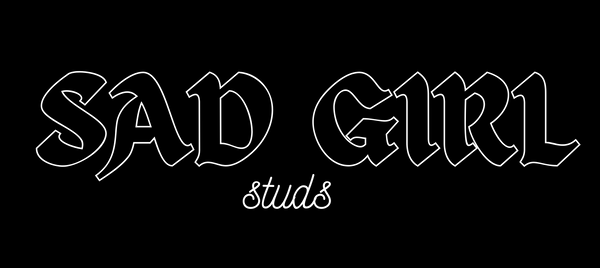 Sad Girl Studs