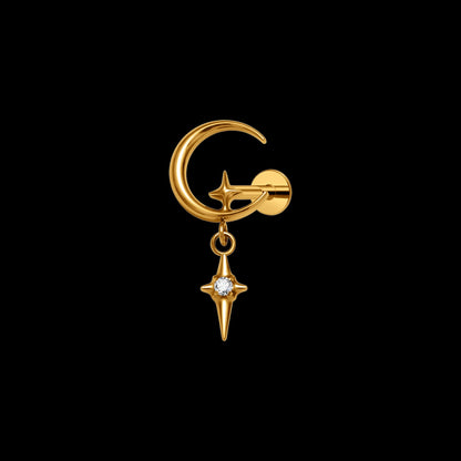 Moon & Star Labret