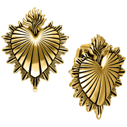 WILDCAT Sacred Heart Cuffs (Pair)