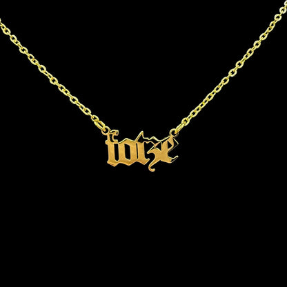 Fotze Kette | Bold Statement Kette in Gold & Silber