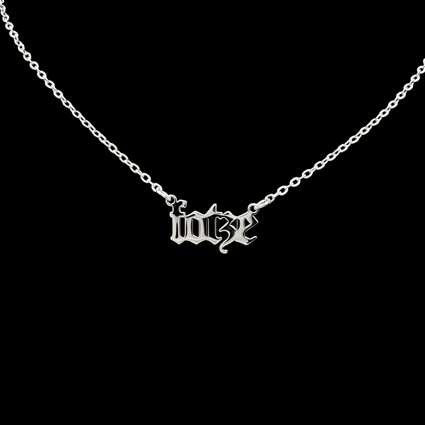 Fotze Kette | Bold Statement Kette in Gold & Silber