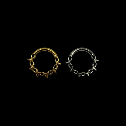 Thorn Ring Titan | Edgy Piercing Ring in Gold & Silber