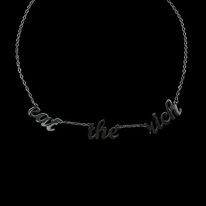 Eat The Rich Statement Necklace