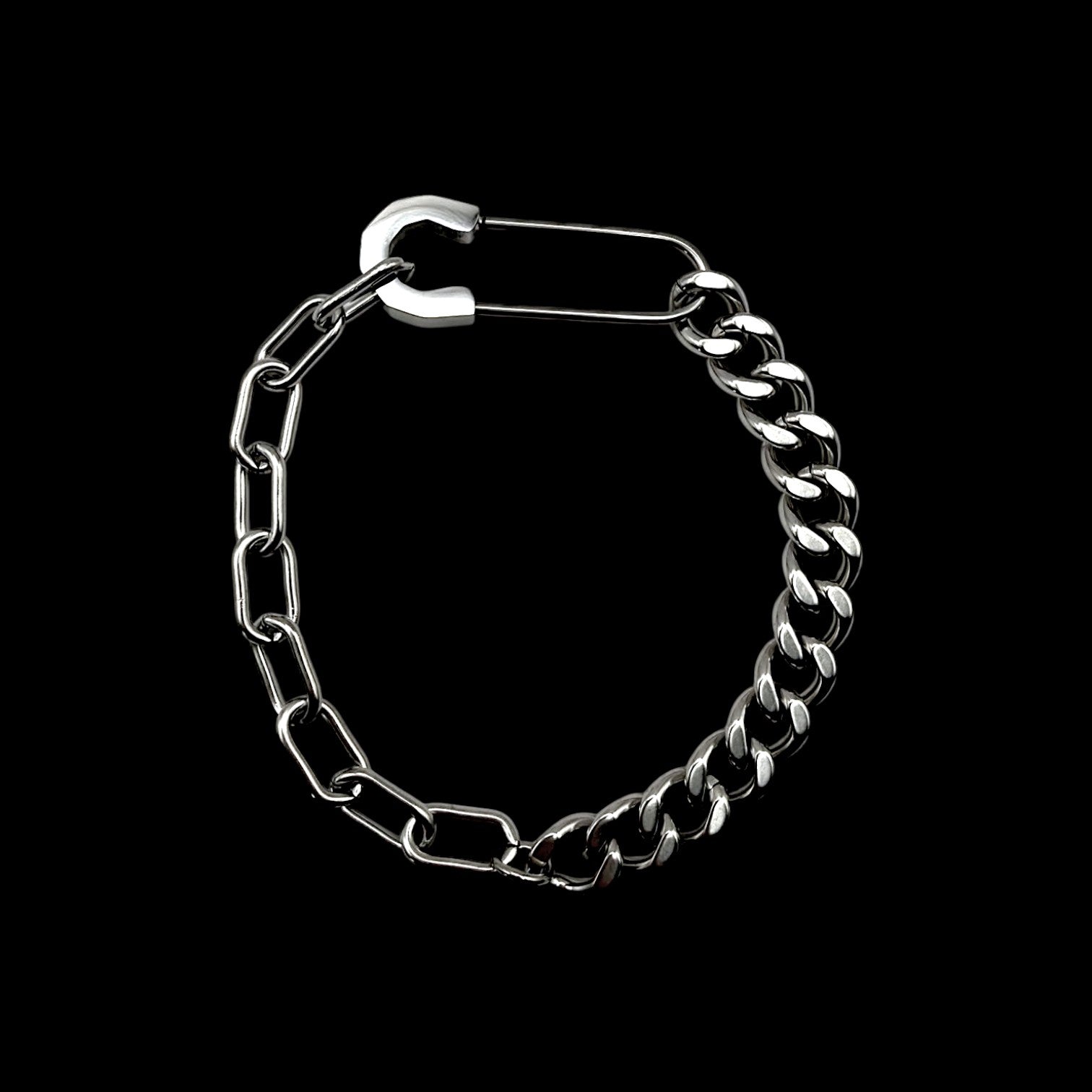 SAFETY PIN BRACELET