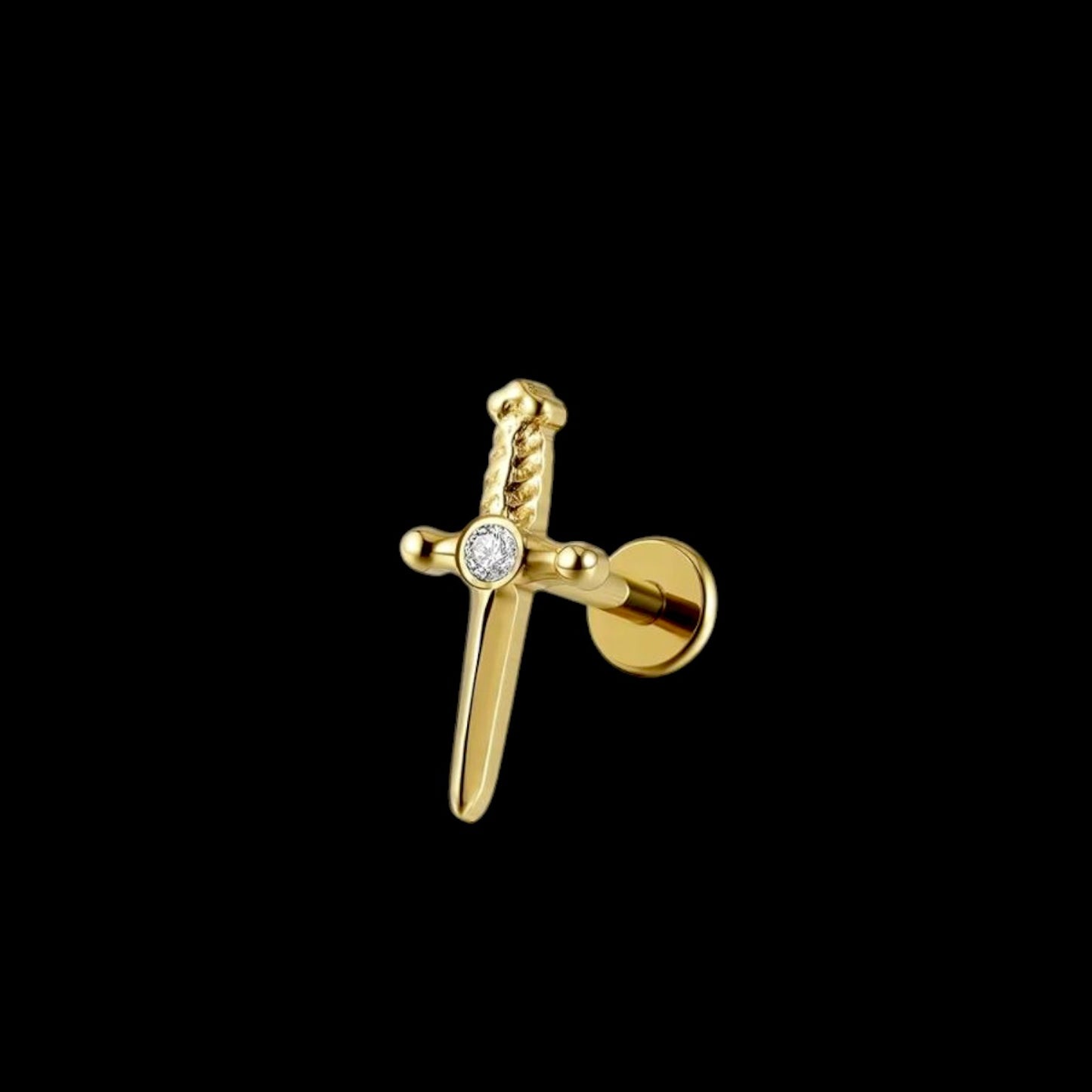 Diamond Dagger Labret