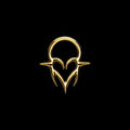 TRIBAL HEART PIERCING